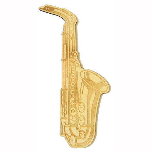 Picture of SAXOPHONE WOODEN BOOKMARK
